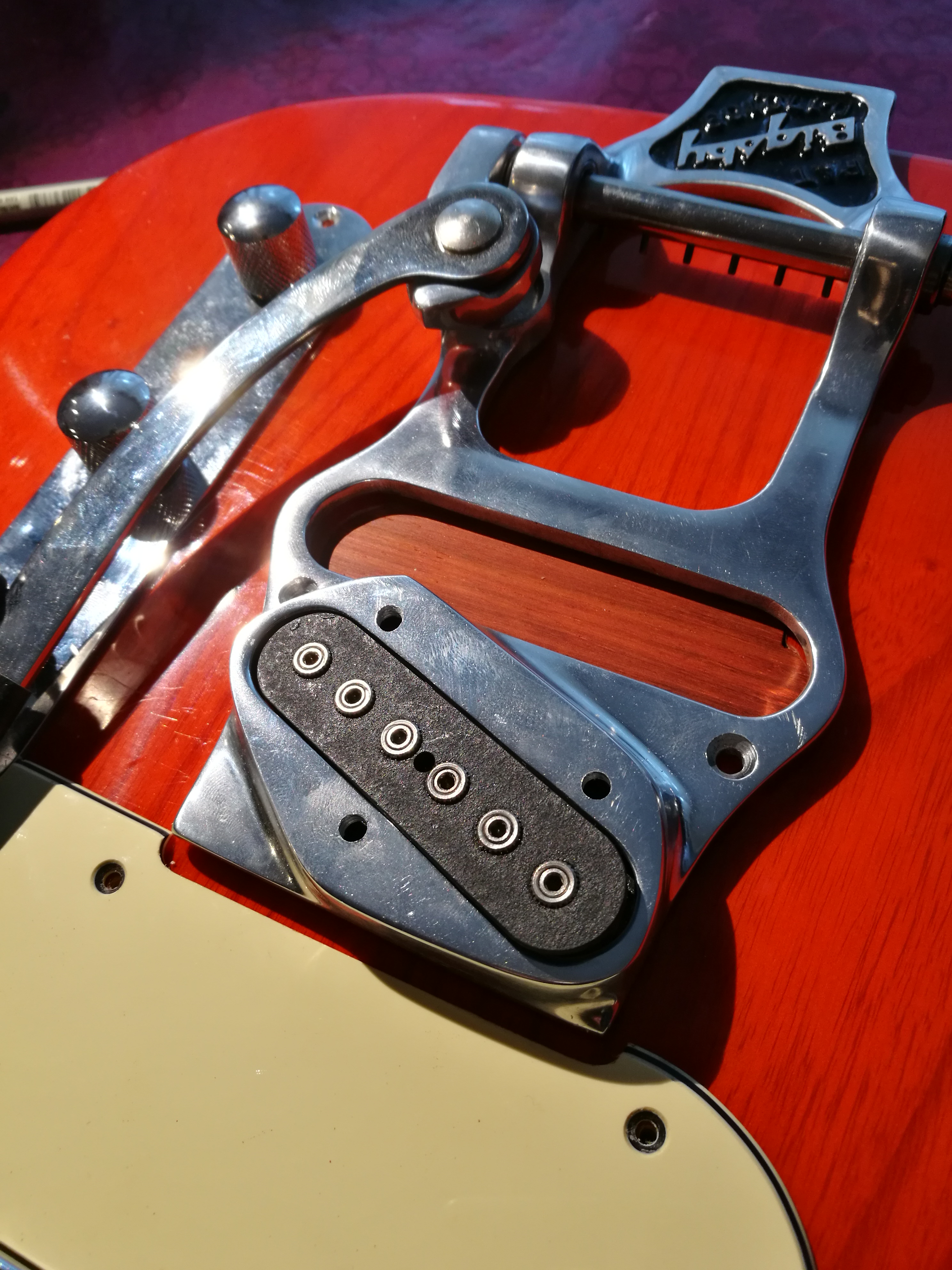 Installation d'un Bigsby sur une Télécaster G&L