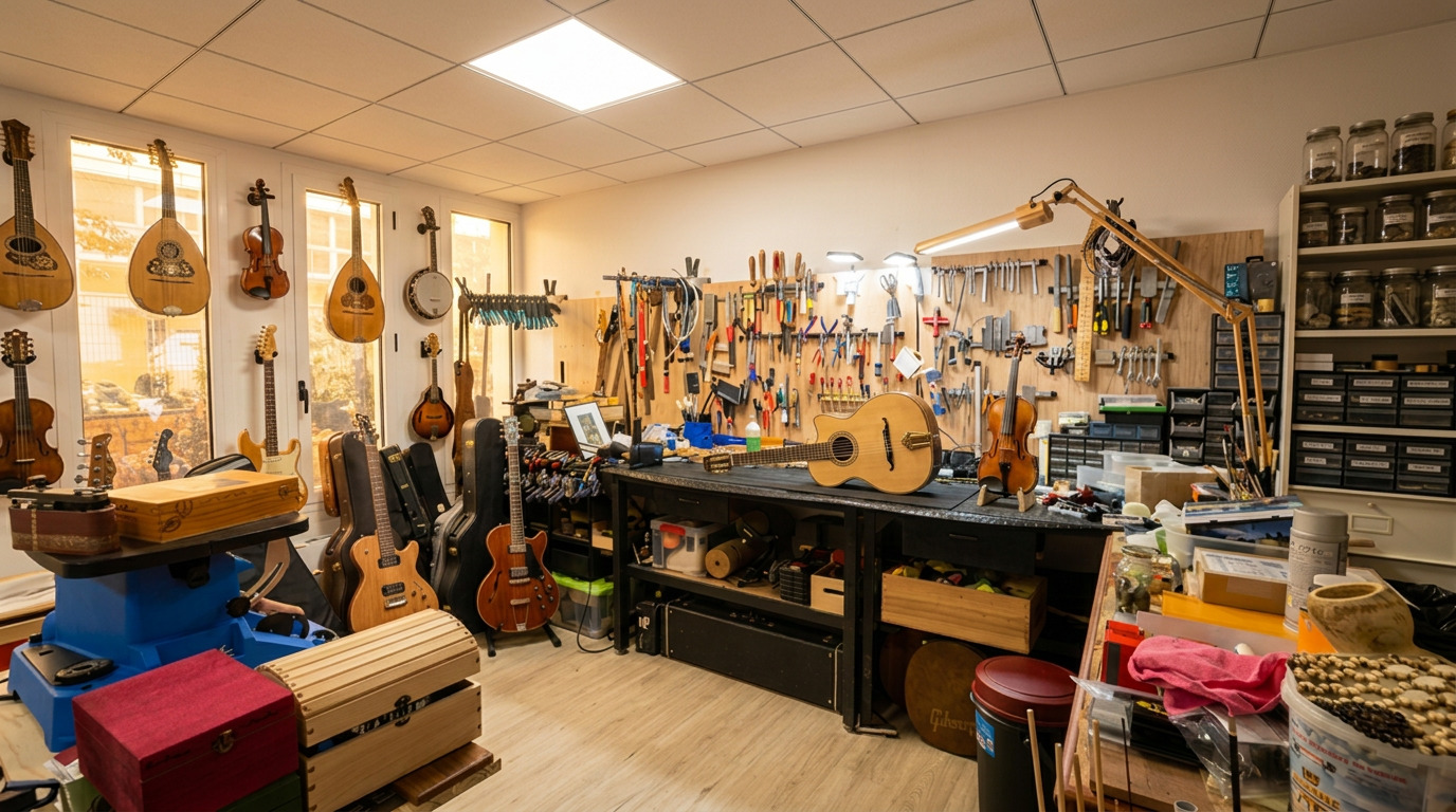 Atelier de lutherie - Restauration d'instruments